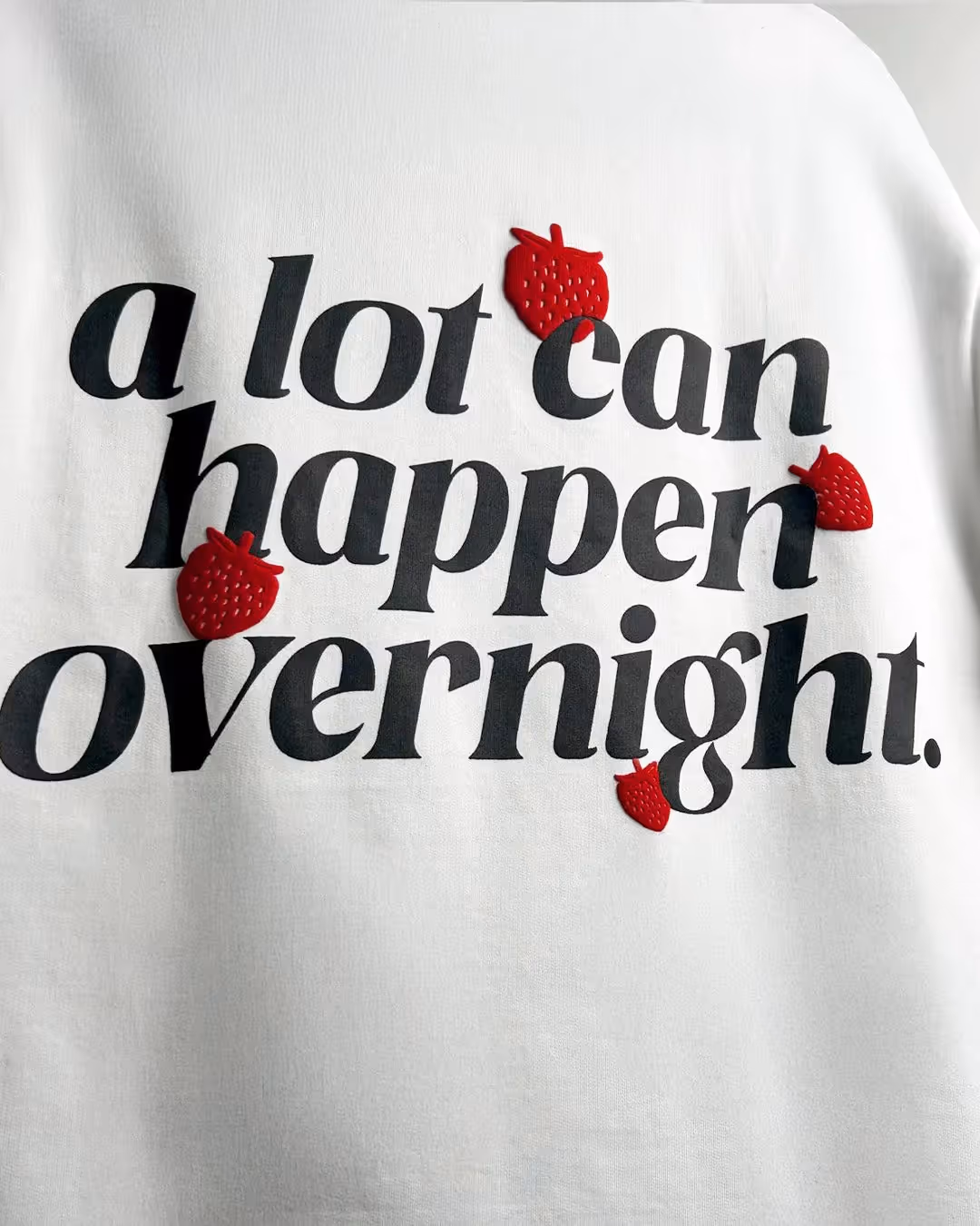 Goat Overnight Heavyweight White T-shirt image 5