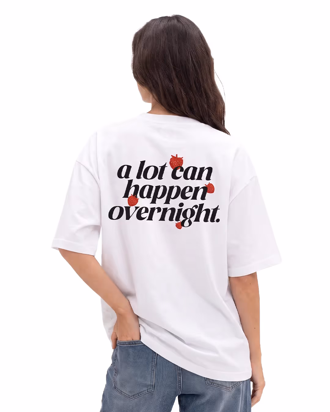 Goat Overnight Heavyweight White T-shirt image 6