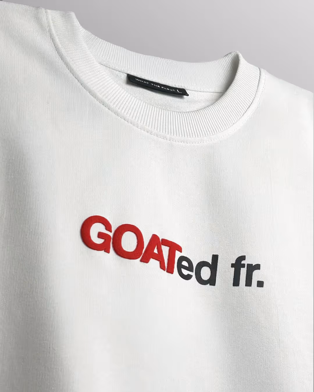 Goat Overnight Heavyweight White T-shirt image 7