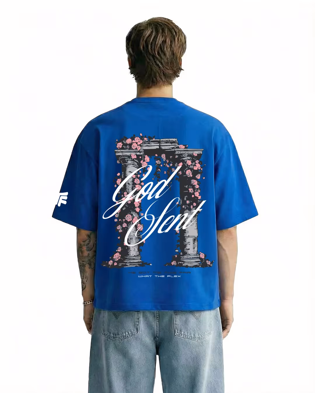 God Sent Boxy Fit T-shirt image 1