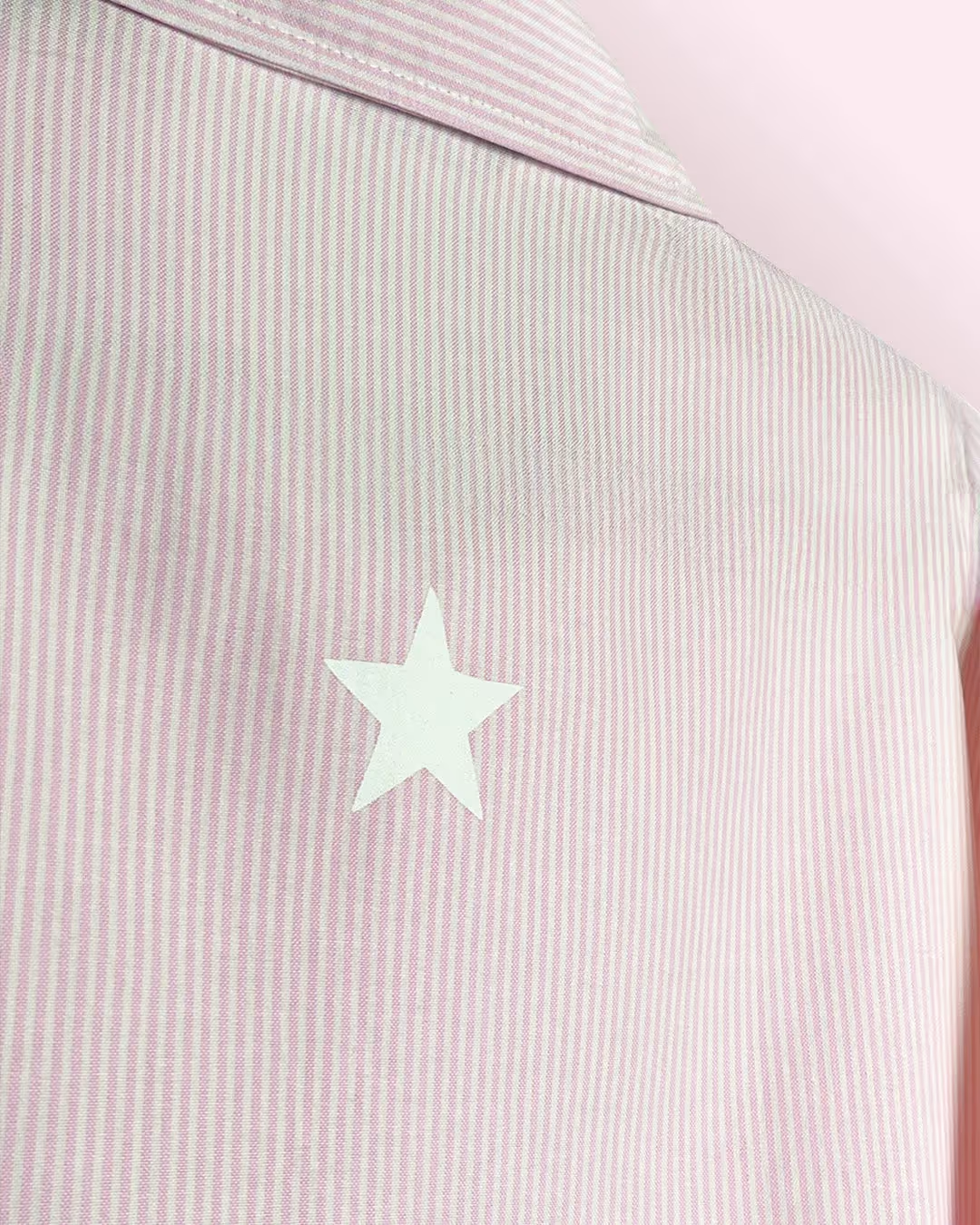 Greatest Pink Half Sleeve Striped Shirt image 9