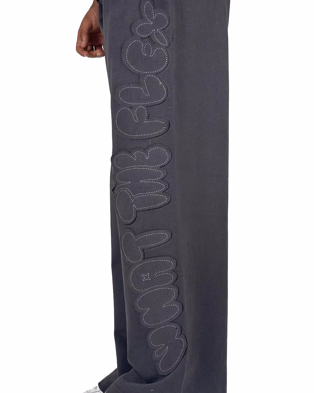 Grey Dropout Sweatpants  image 4