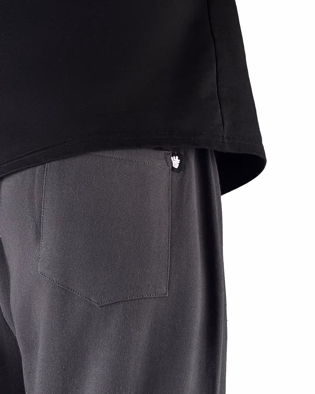 Grey Dropout Sweatpants  image 7