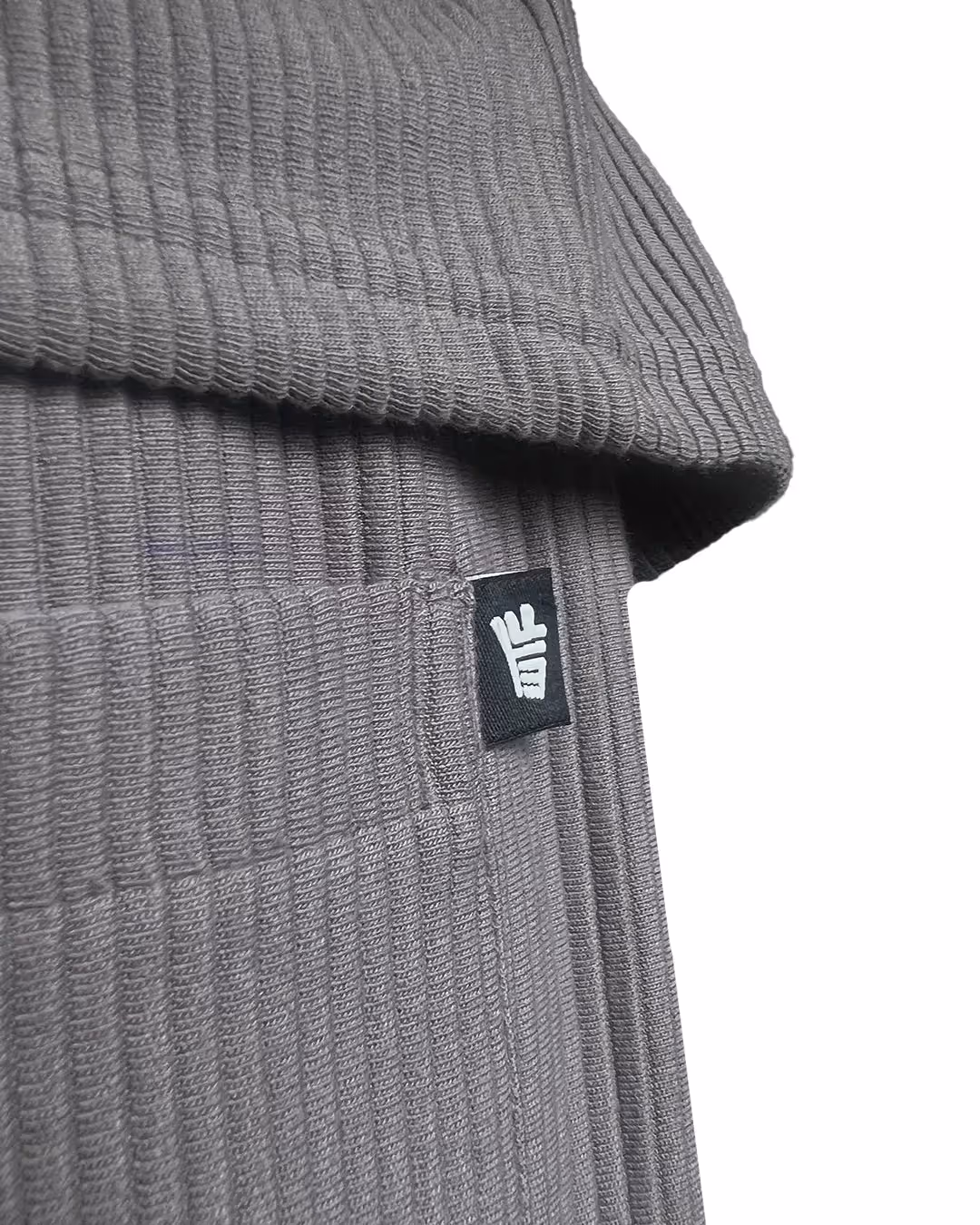 Grey Ribbed Pants image 5