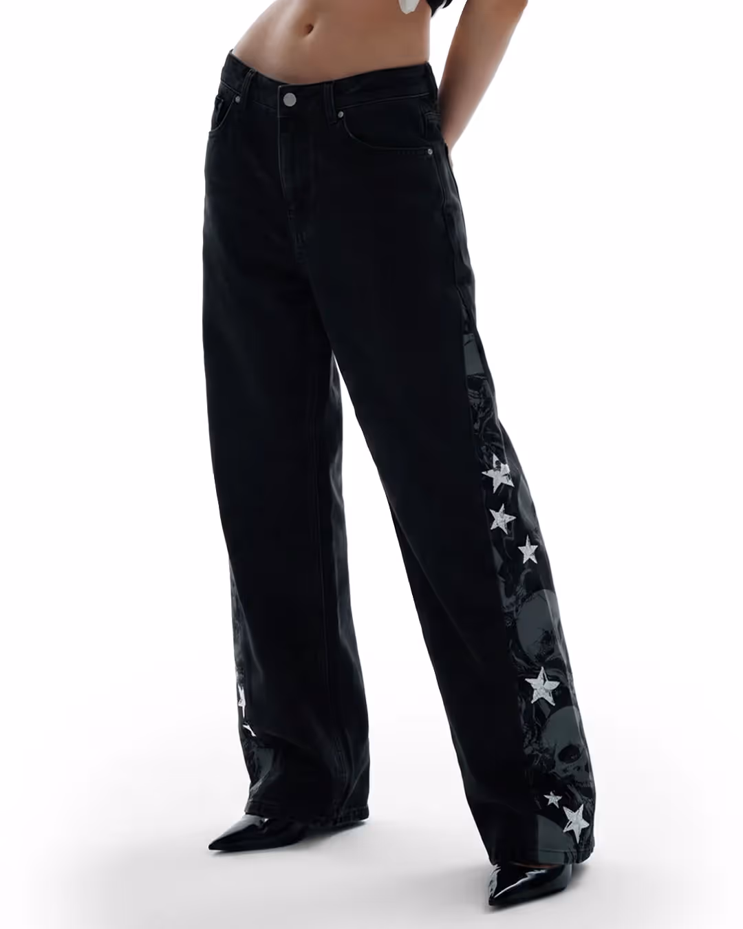 Hell Shell Baggy Jeans image 1