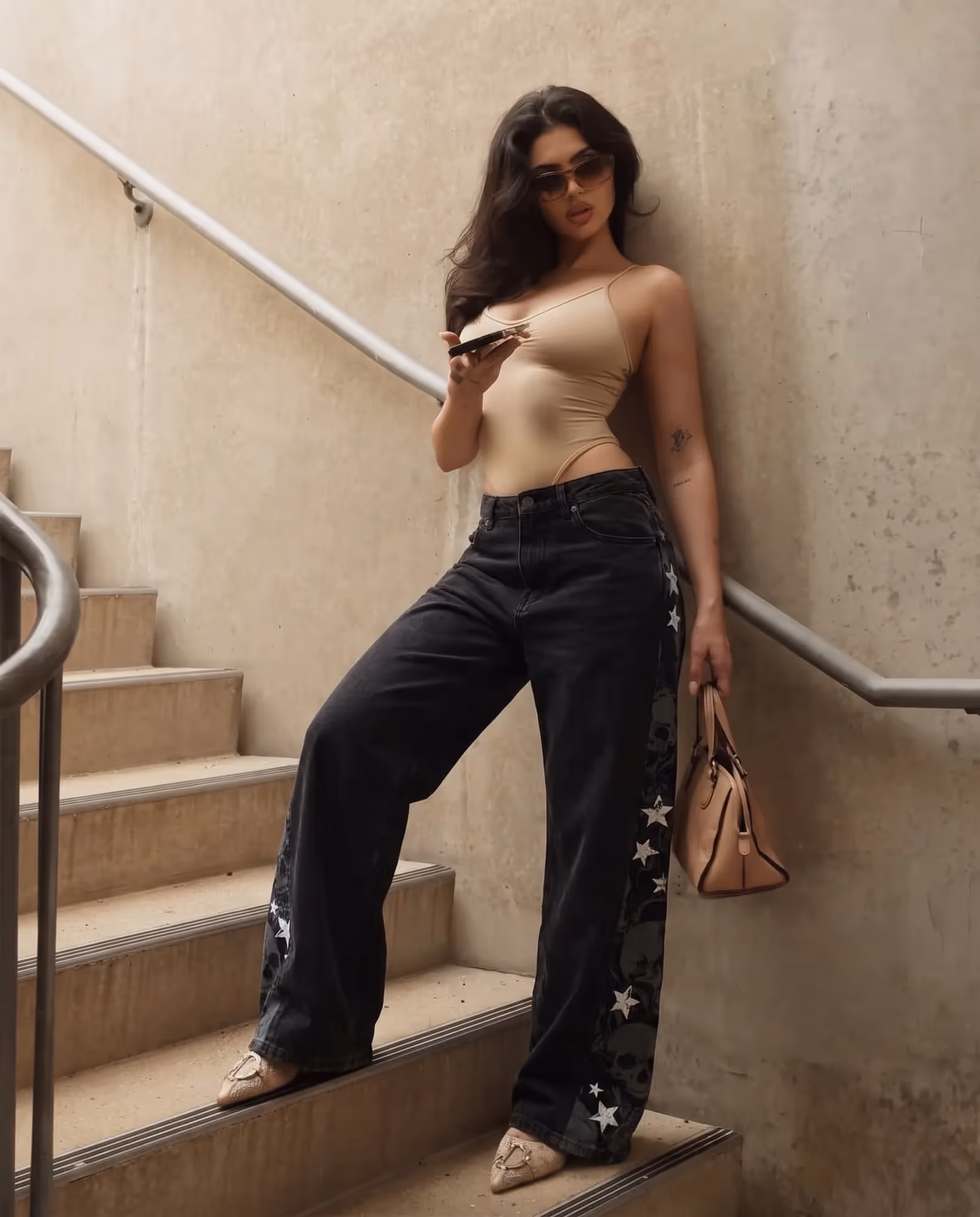 Hell Shell Baggy Jeans image 4