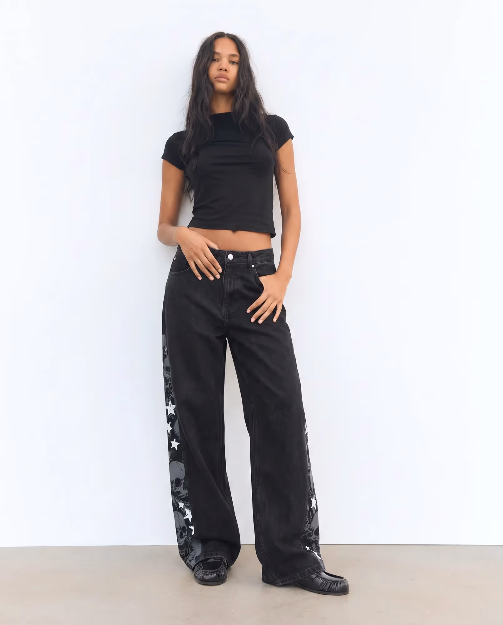 Hell Shell Baggy Jeans image 6