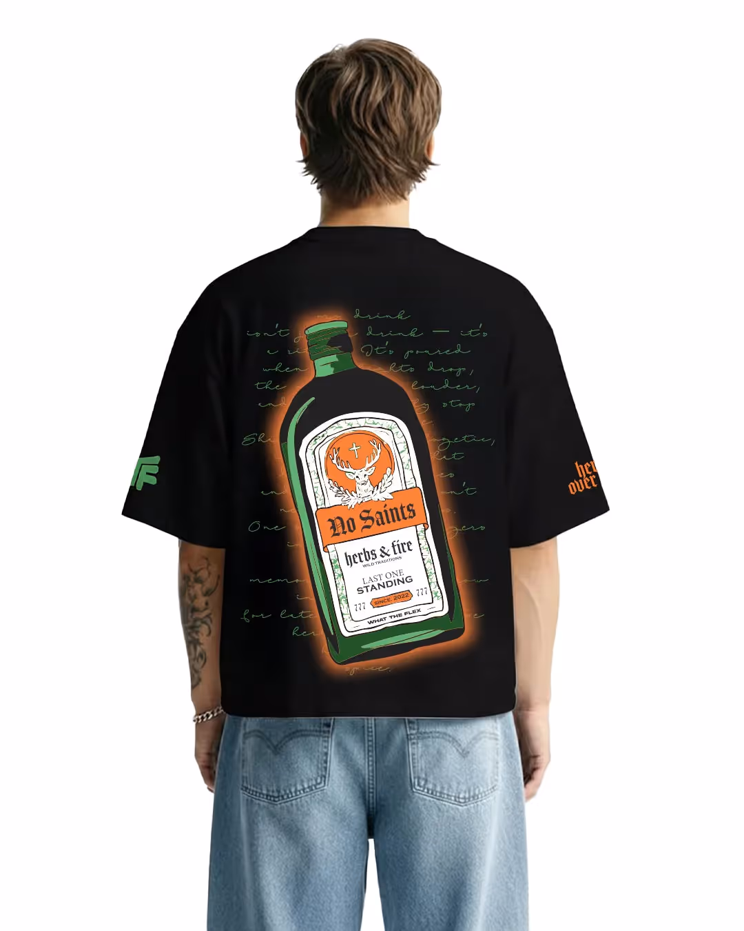 Herbs And Fire Boxy-Fit T-shirt image 1