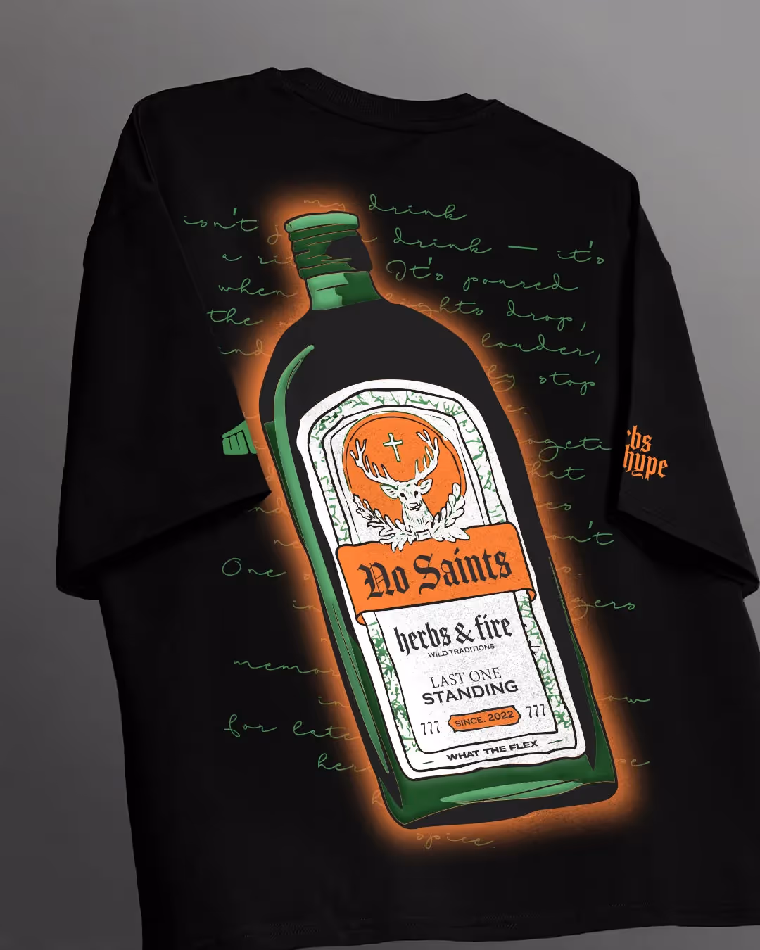 Herbs And Fire Boxy-Fit T-shirt image 3