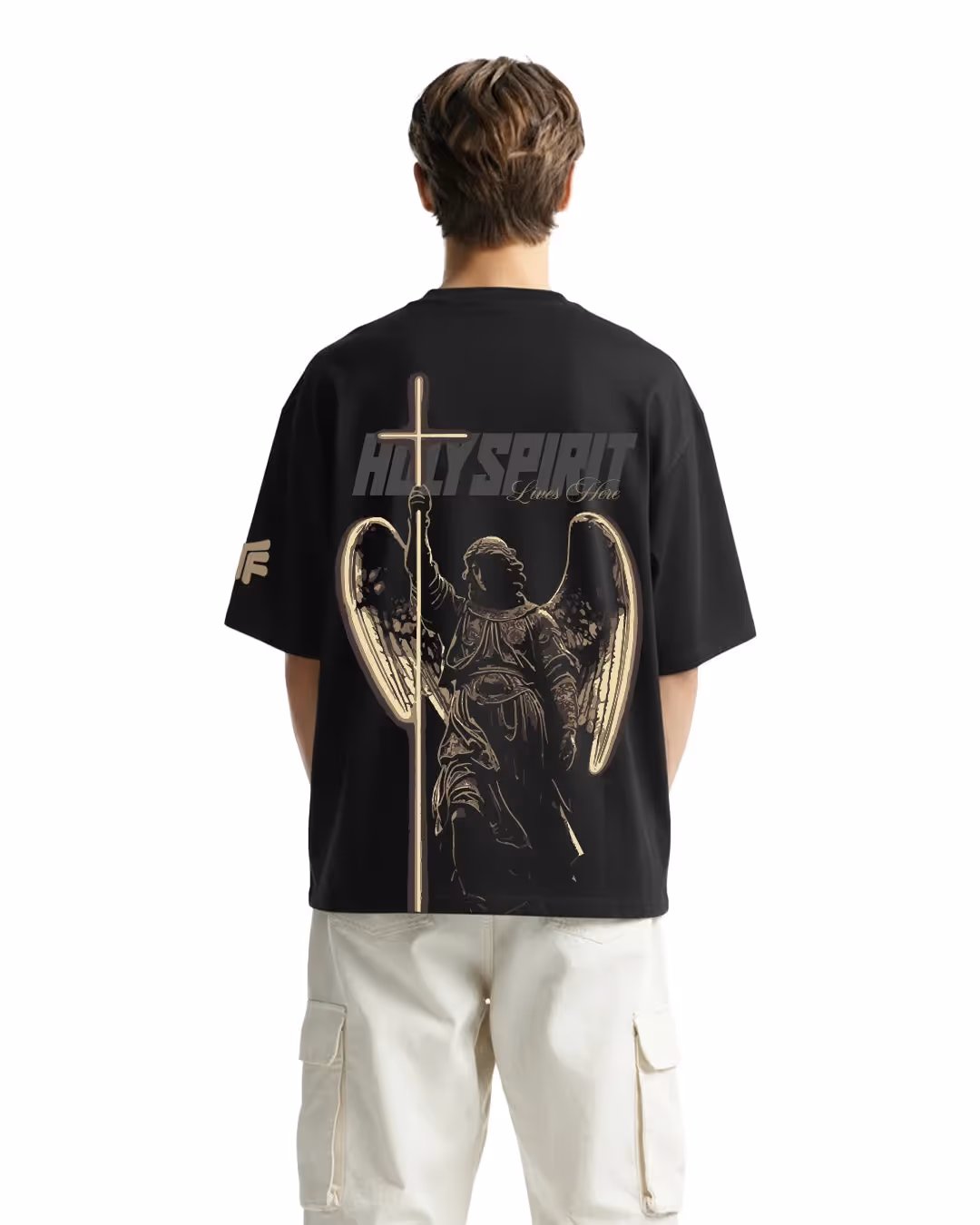 Holy Spirit Black Heavyweight T-Shirt image 1