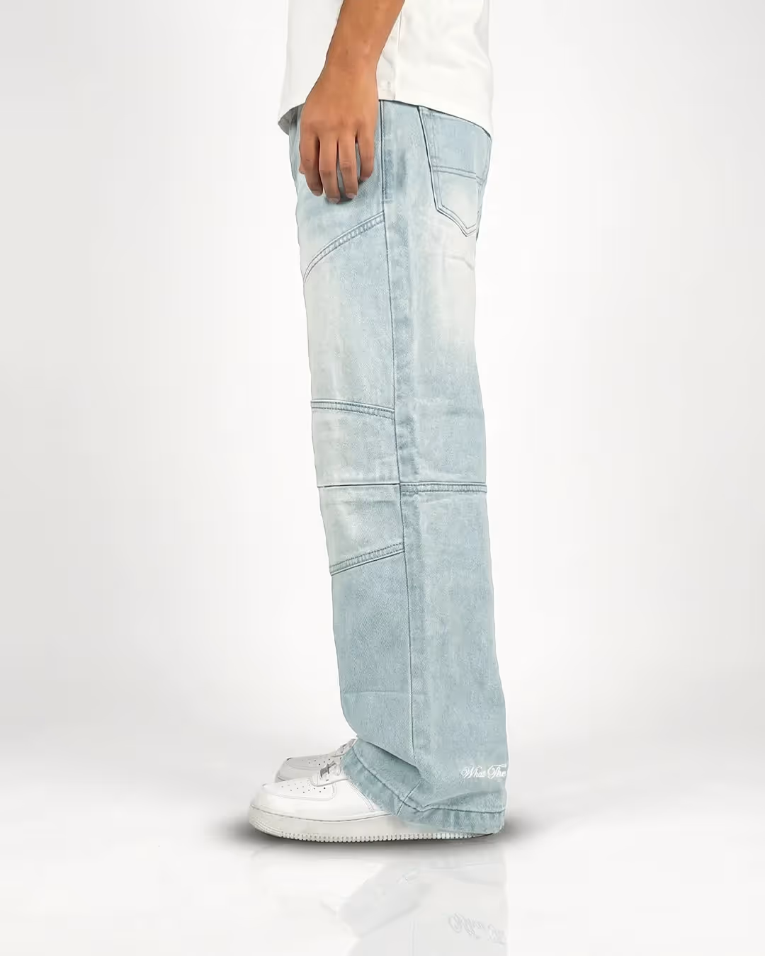 Horizon Blue Baggy Jeans image 3