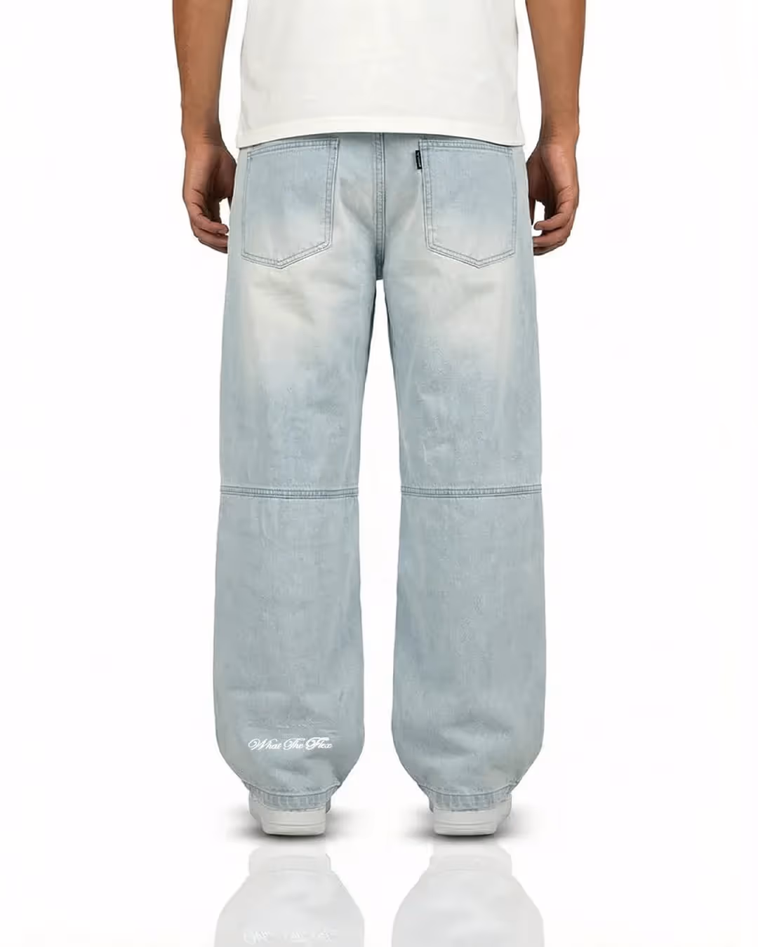 Horizon Blue Baggy Jeans image 6