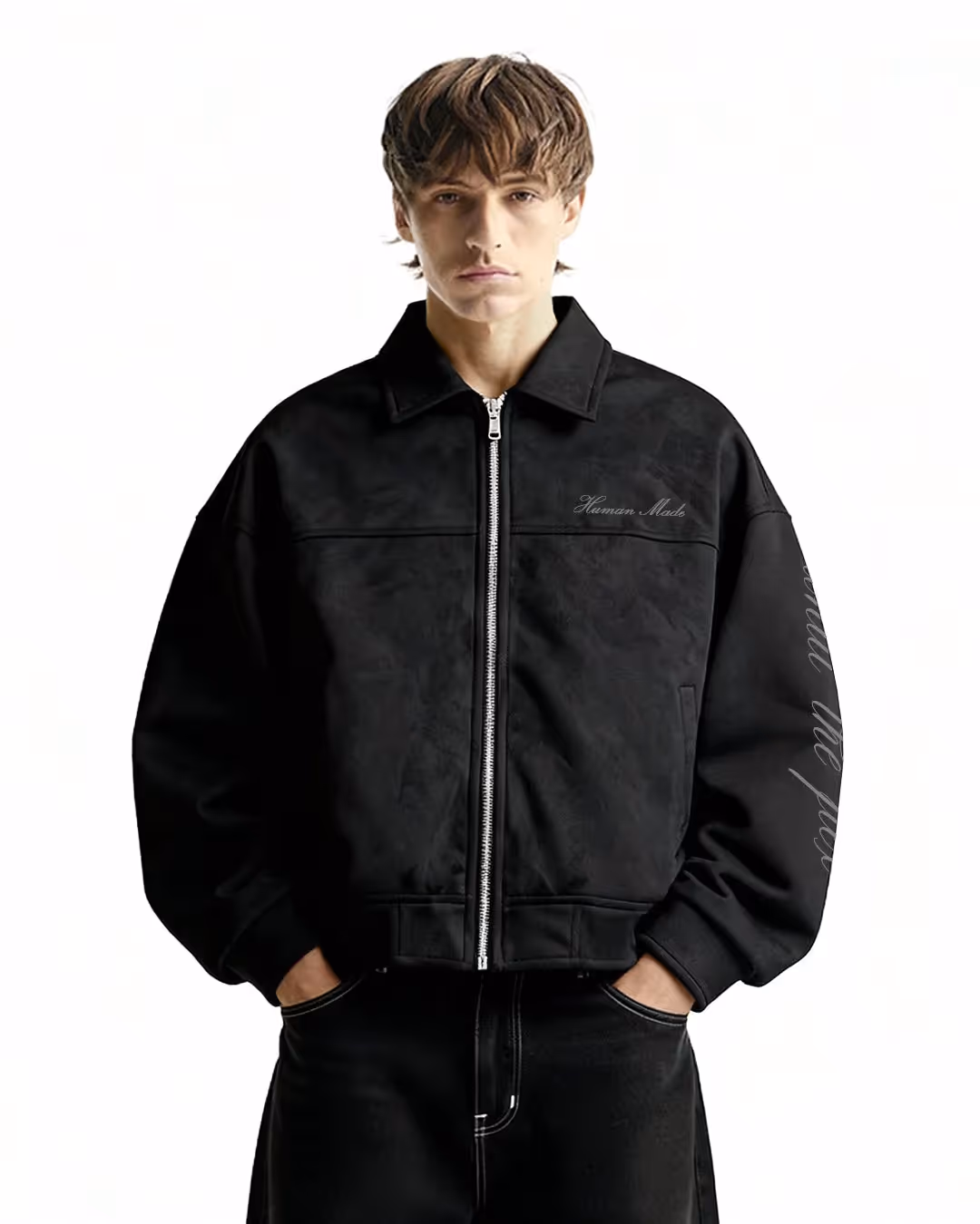Human Made Black Suede Jacket image 1