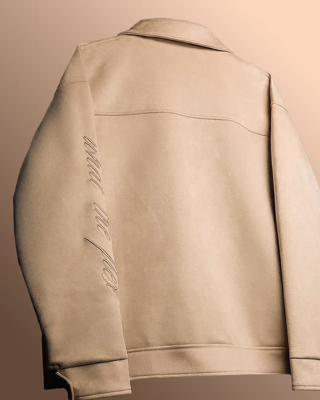 Human Made Cream Suede Jacket image 6