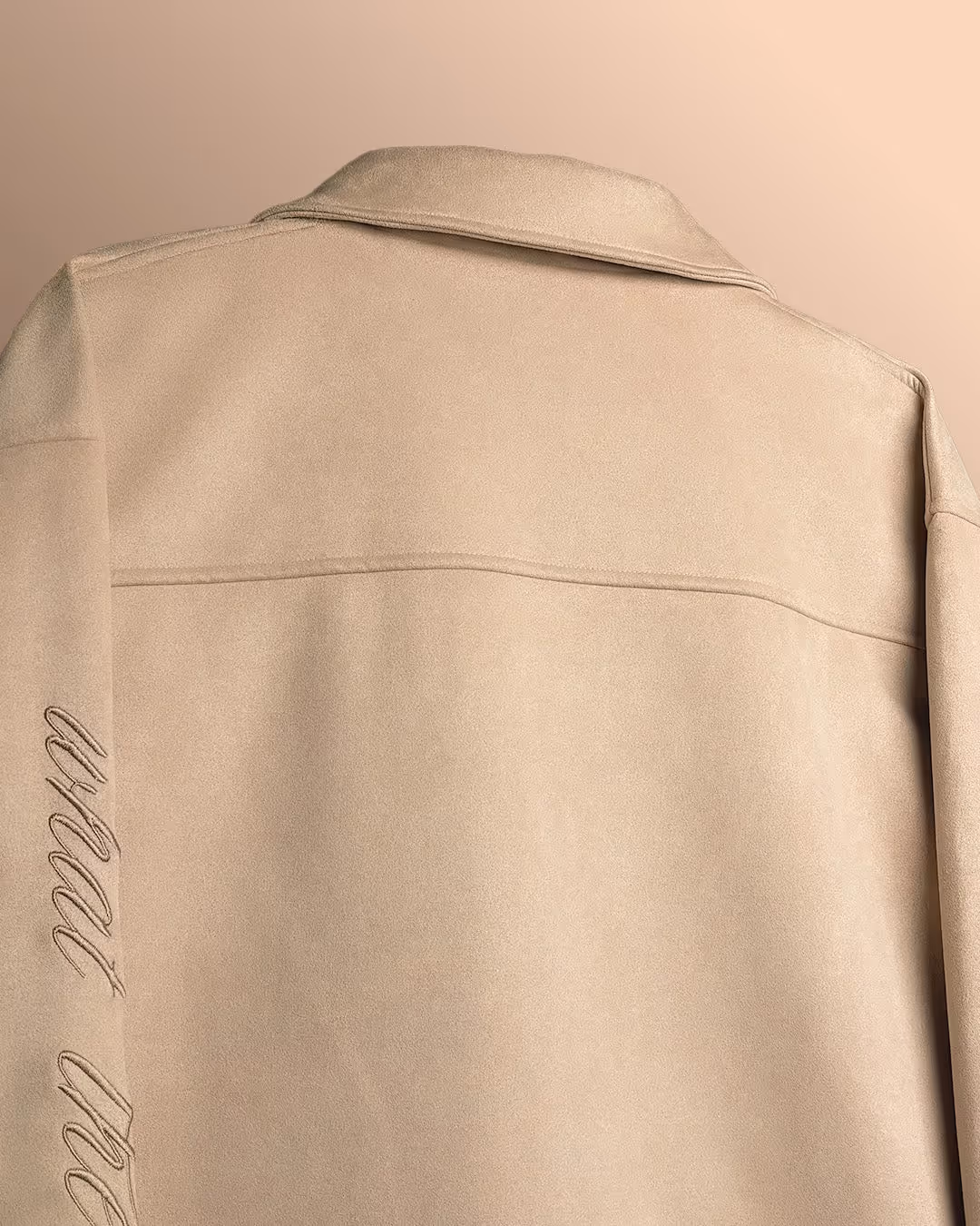 Human Made Cream Suede Jacket image 8