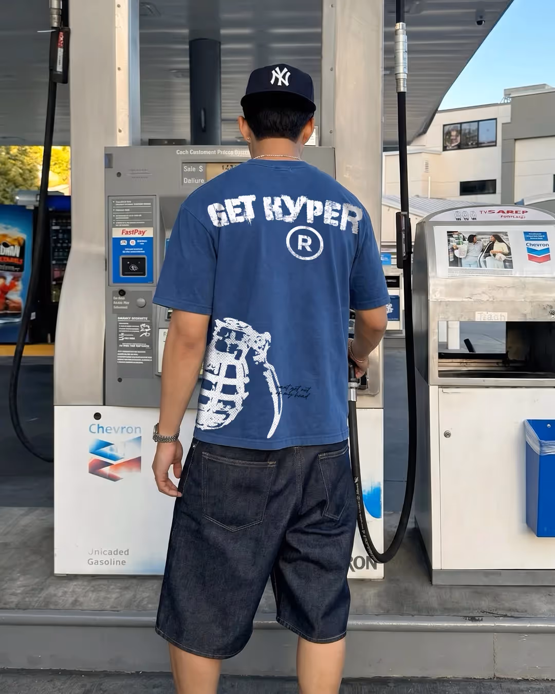 Hyper Acid Wash T-shirt image 4