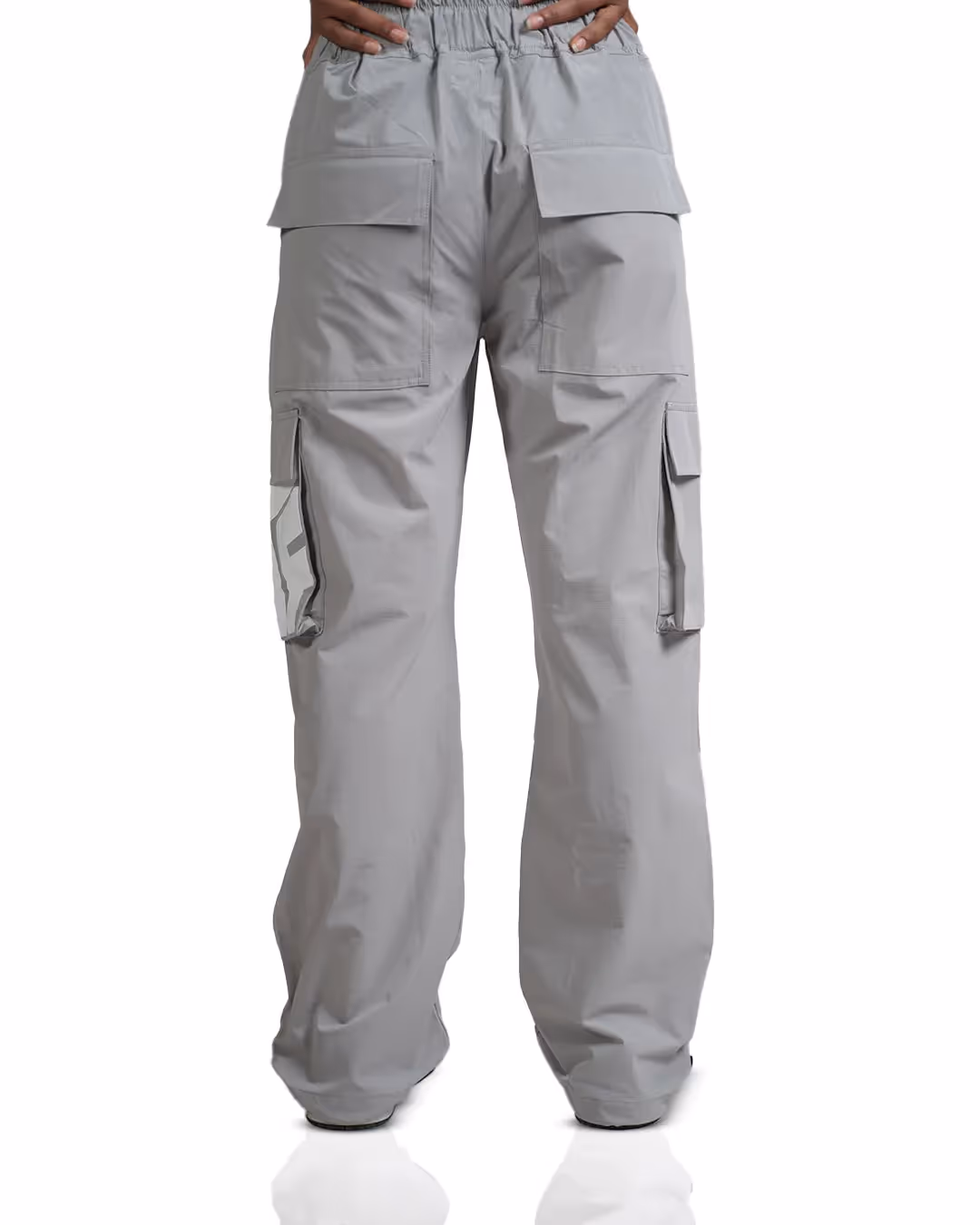 Ice Grey Parachute Pants  image 3