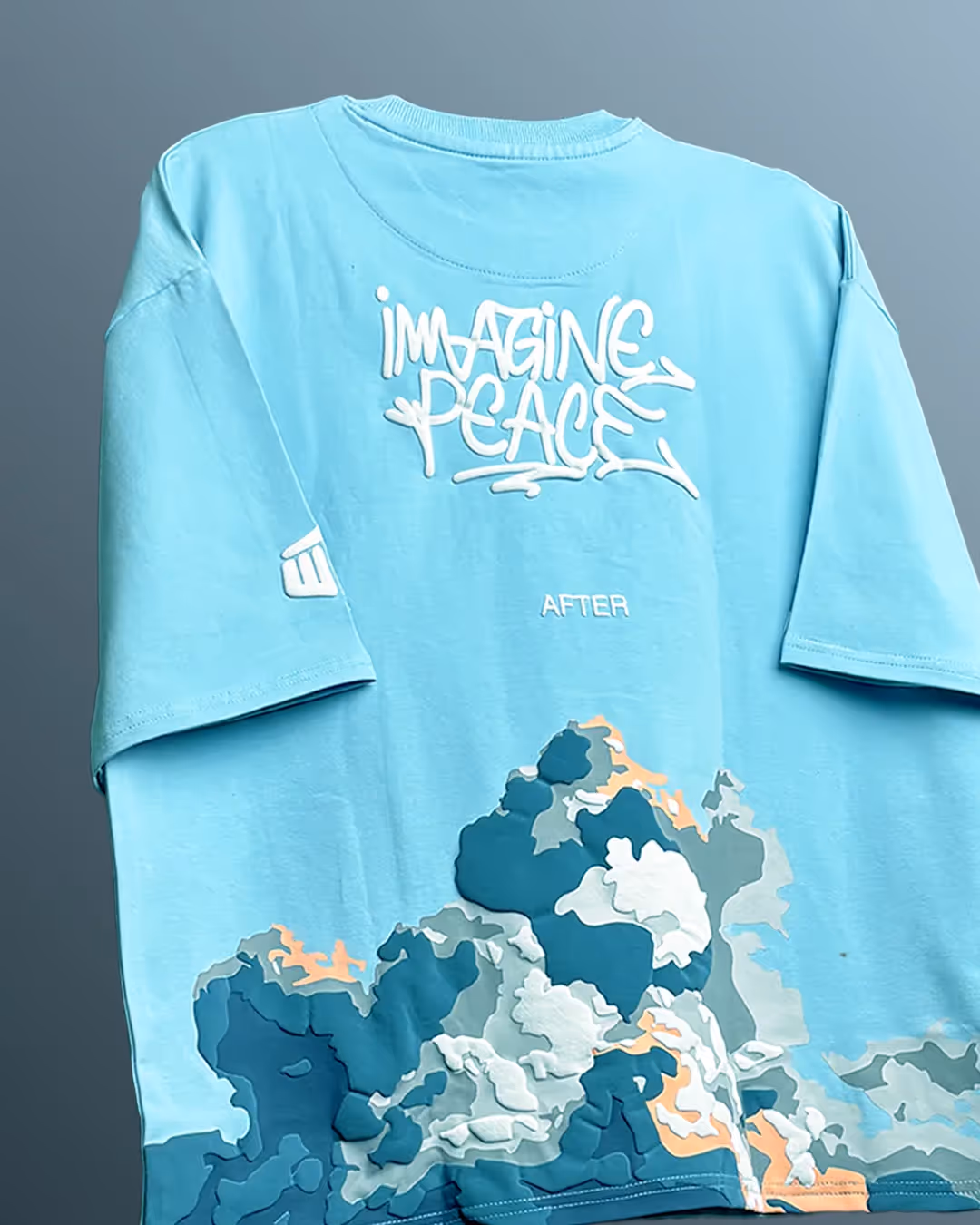 Imagine Peace Boxy-Fit T-shirt image 6