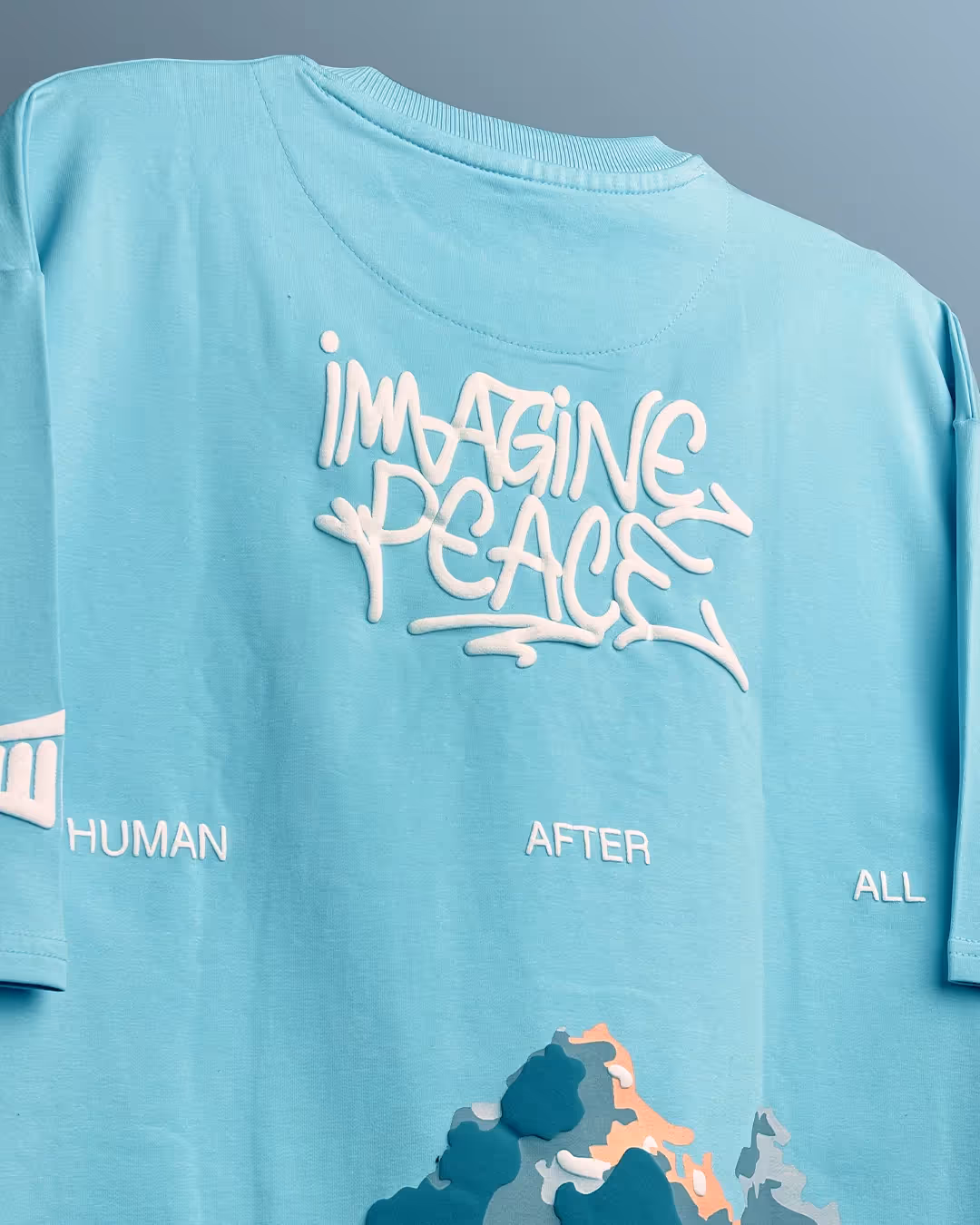 Imagine Peace Boxy-Fit T-shirt image 8