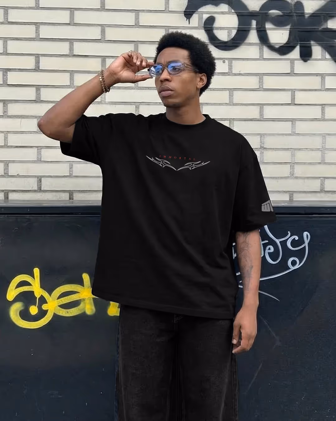 Immortal Reflective Heavyweight T-shirt image 6