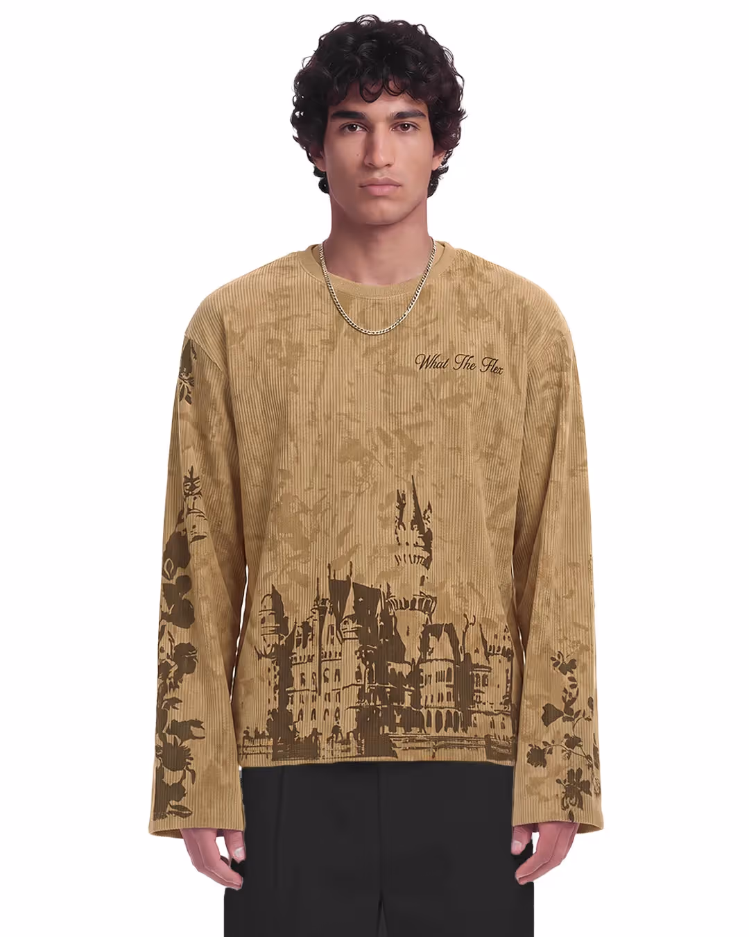 Inner Circle Full Sleeves Ribbed T-Shirt image 1
