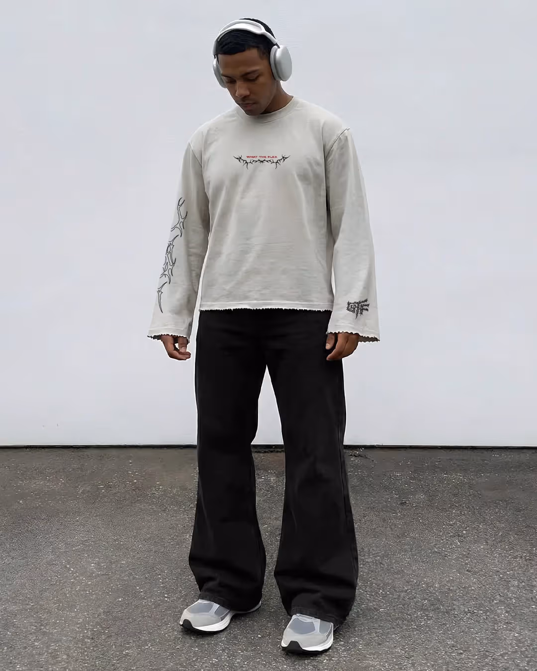Inner Peace Full Sleeves Boxy-Fit T-shirt  image 4