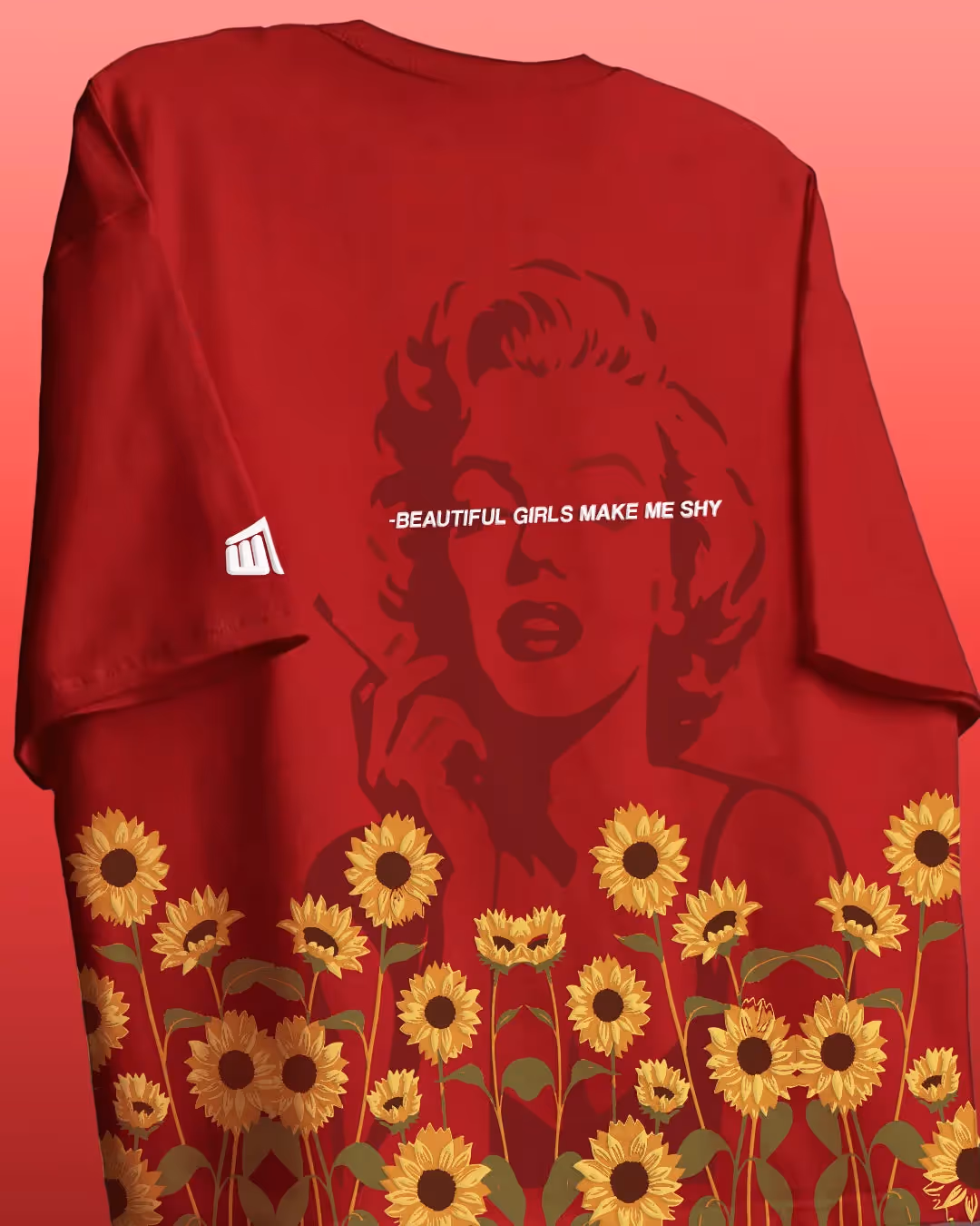 Just A Shy Guy Boxy-Fit T-Shirt image 4