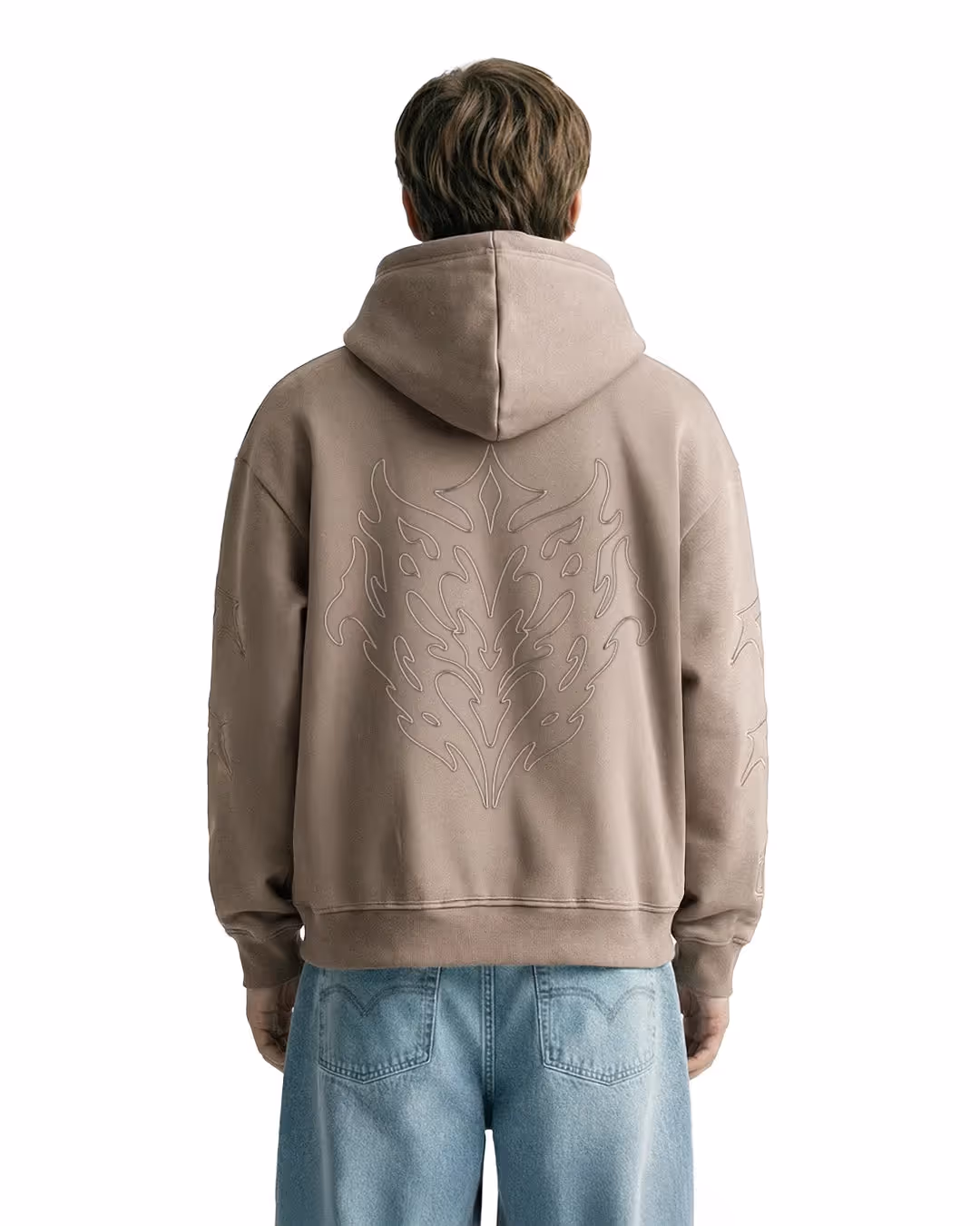 Knight Pattern Hoodie image 1