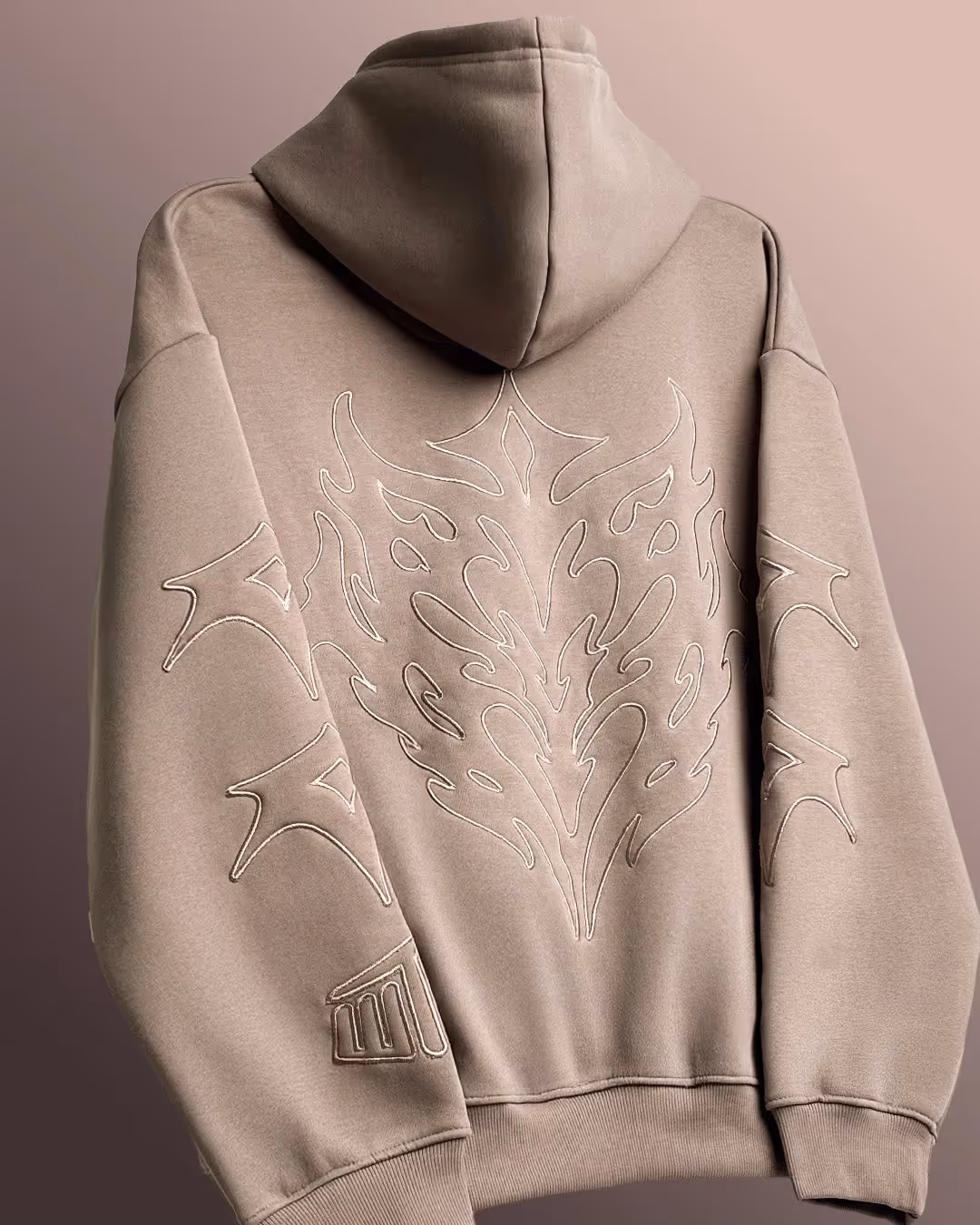 Knight Pattern Hoodie image 5