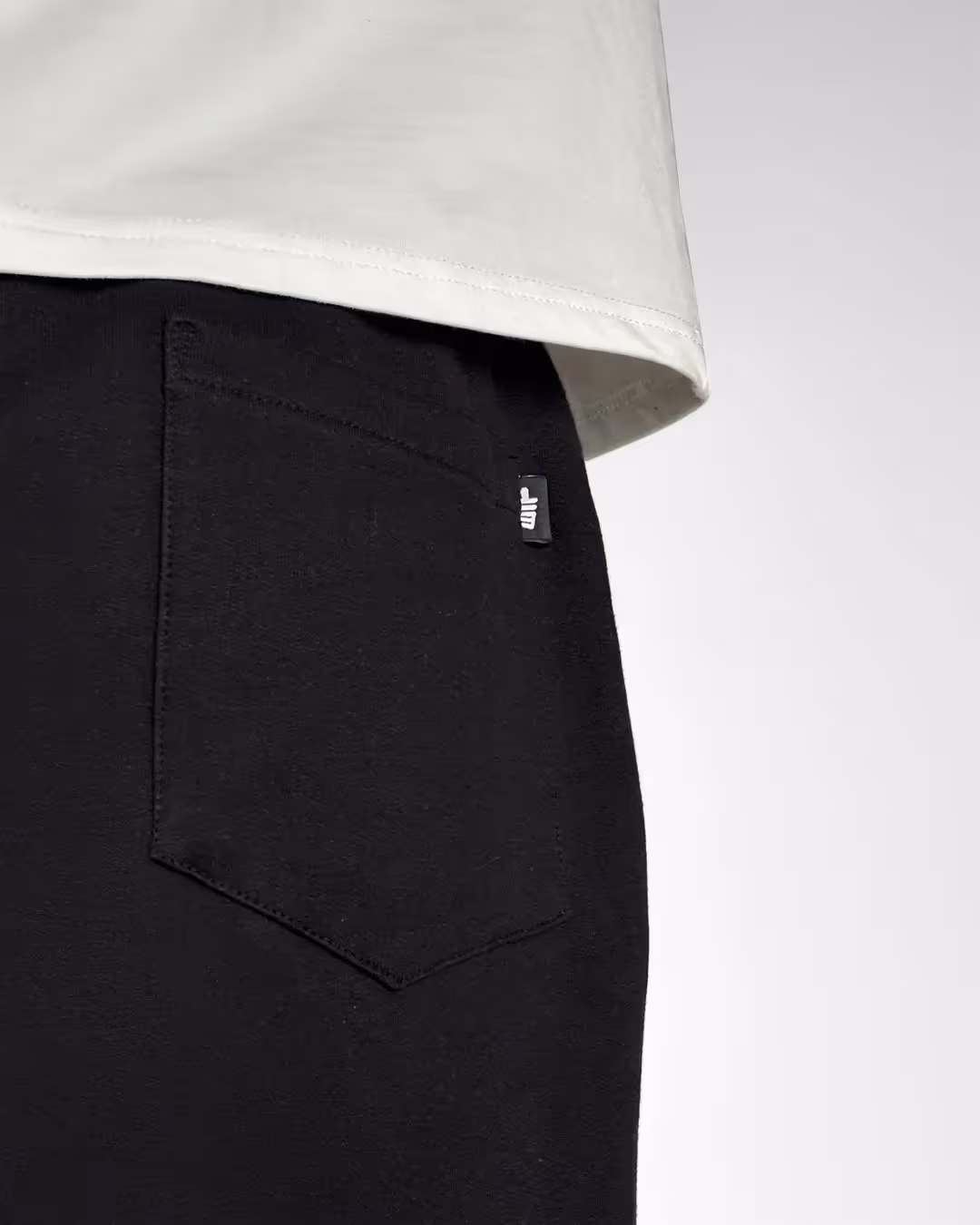 Lethal Black Essential Cotton Pants  image 8