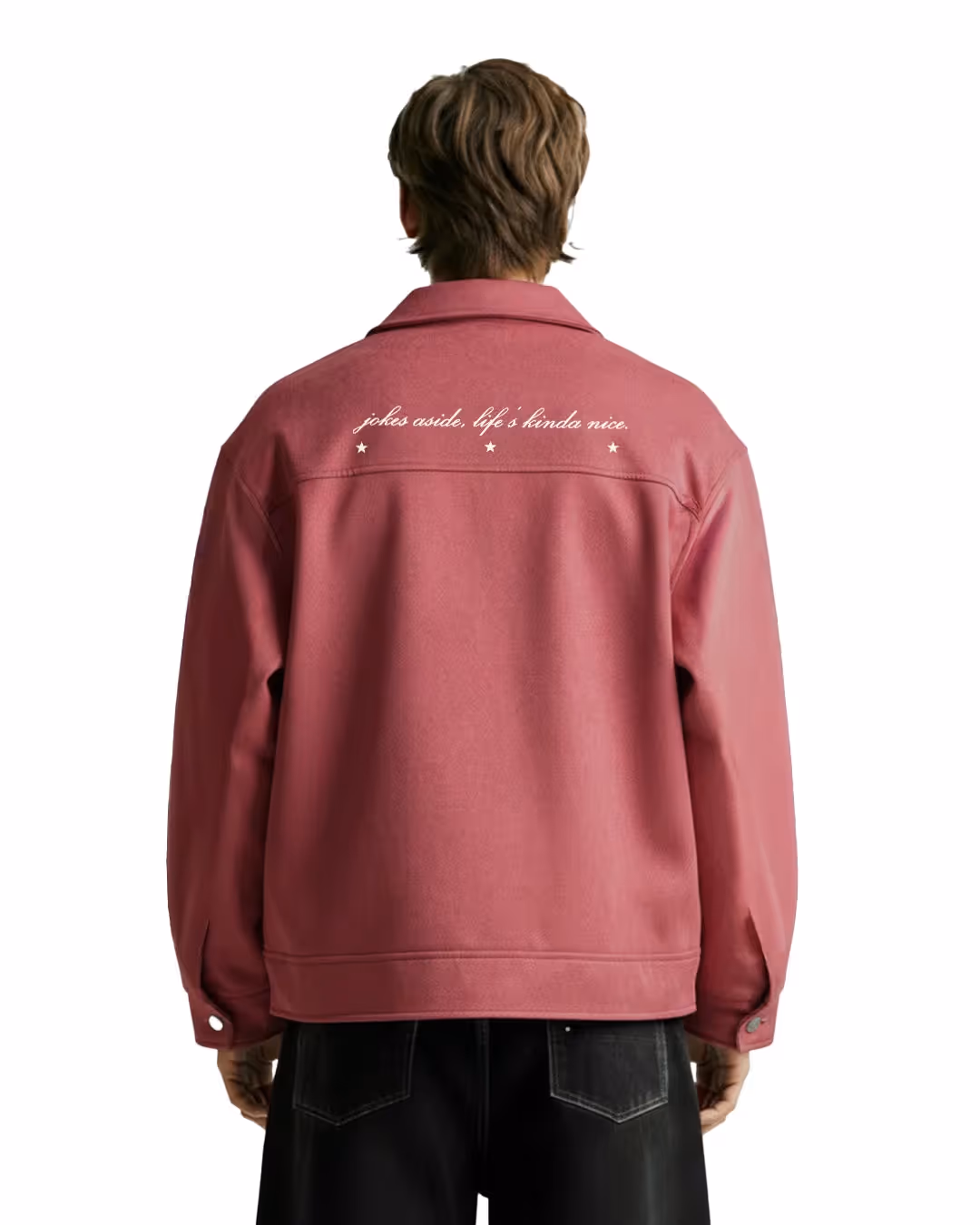 Life's Nice Coral Suede Jacket image 2