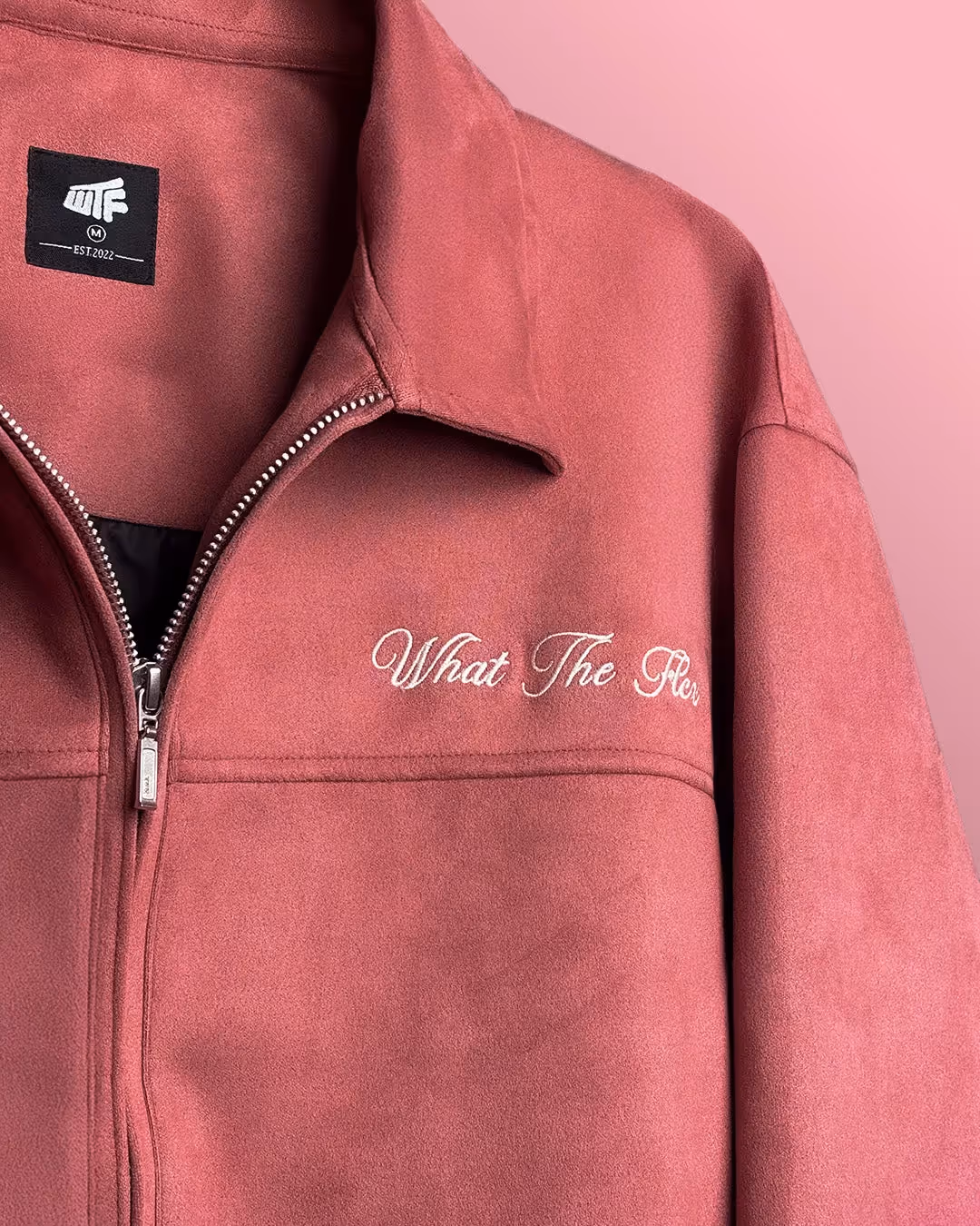 Life's Nice Coral Suede Jacket image 6