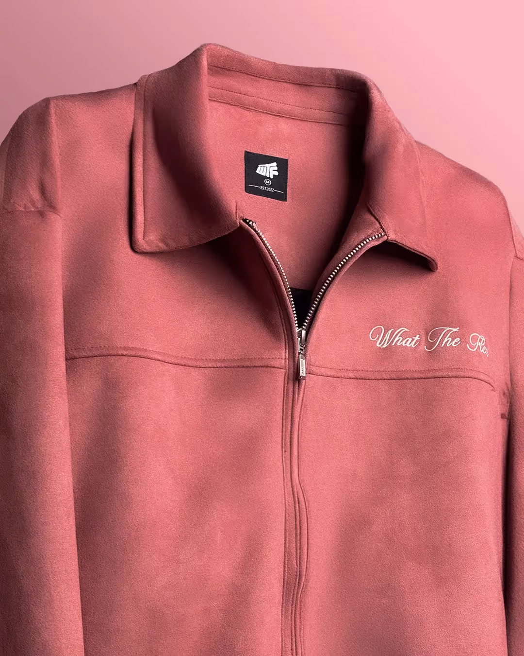 Life's Nice Coral Suede Jacket image 8