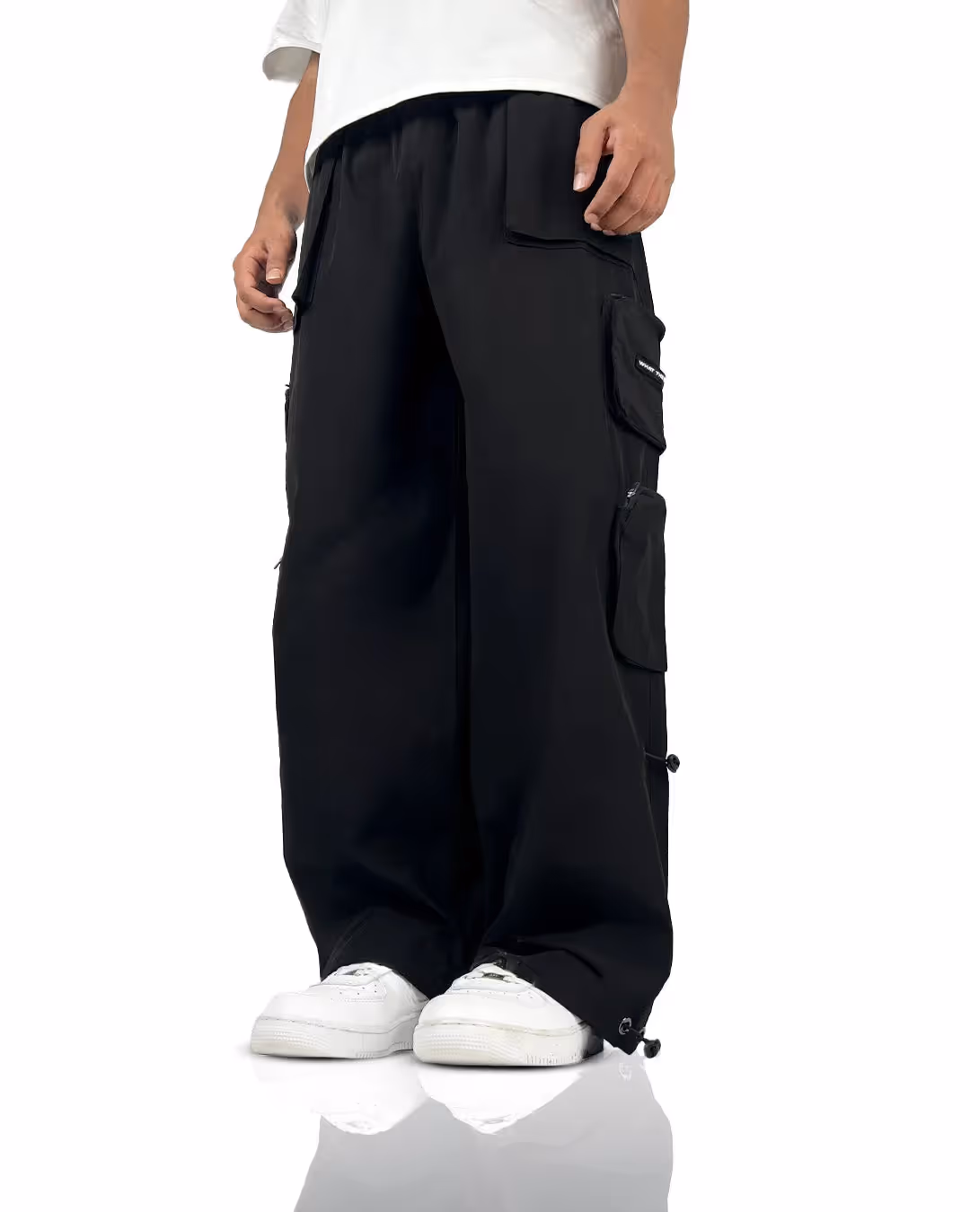 Loadout Black Parachute Pants image 1