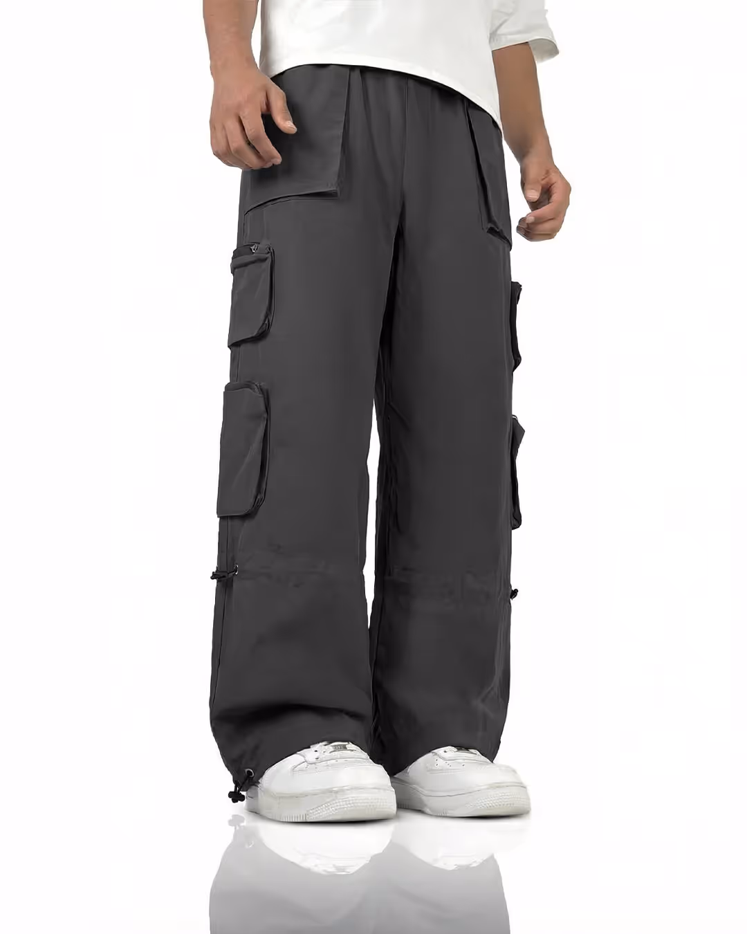 Loadout Grey Parachute Pants  image 2