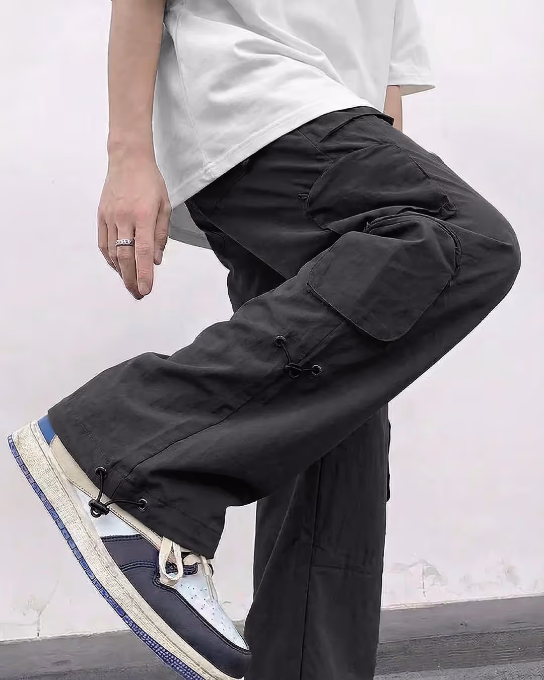 Loadout Grey Parachute Pants  image 6