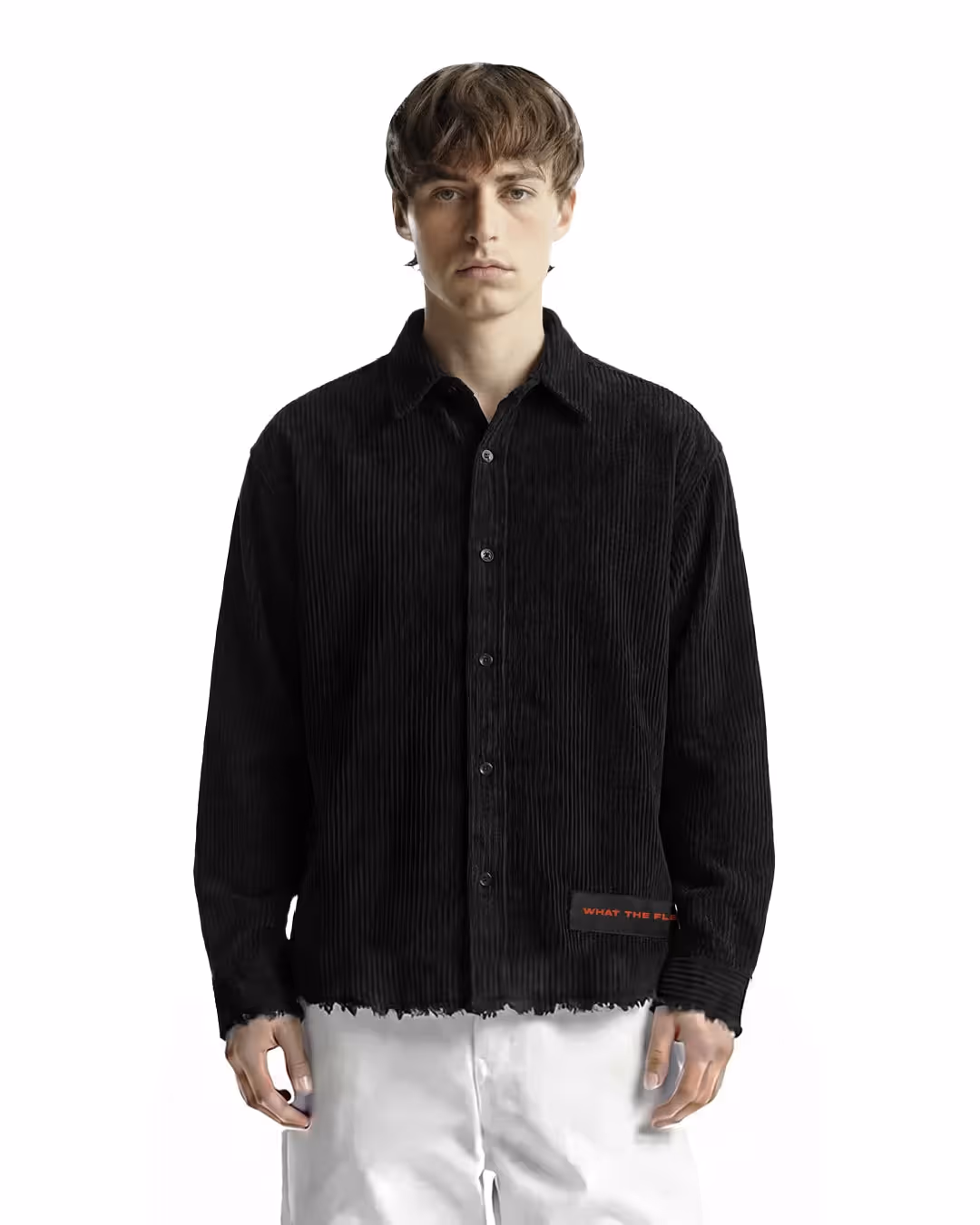 Make Art Black Ribbed Shirt  image 2