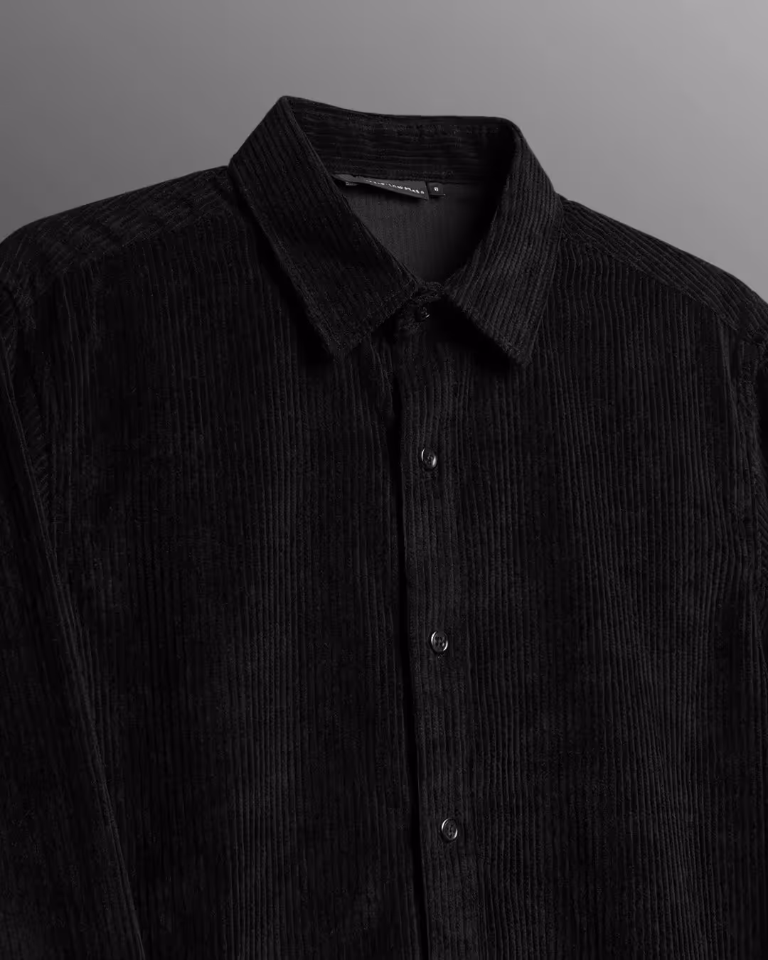 Make Art Black Ribbed Shirt  image 9
