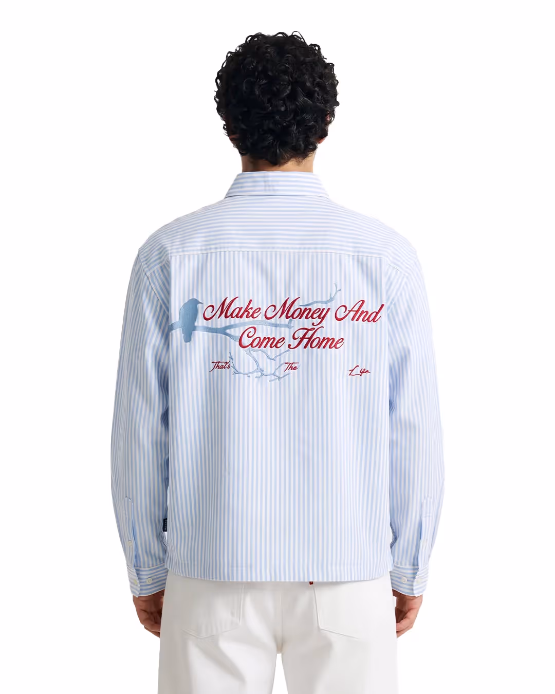 Make Money Full Sleeves Stripe Shirt image 1
