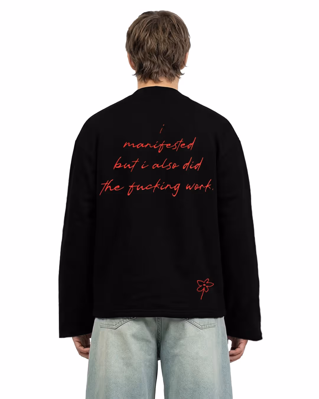 Manifested Full Sleeves Boxy-Fit T-shirt image 2