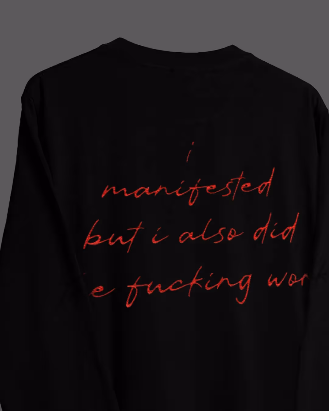 Manifested Full Sleeves Boxy-Fit T-shirt image 7