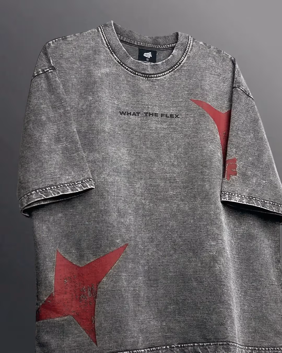 Maximus Travis Scott Acid Wash Boxy-Fit T-Shirt image 4