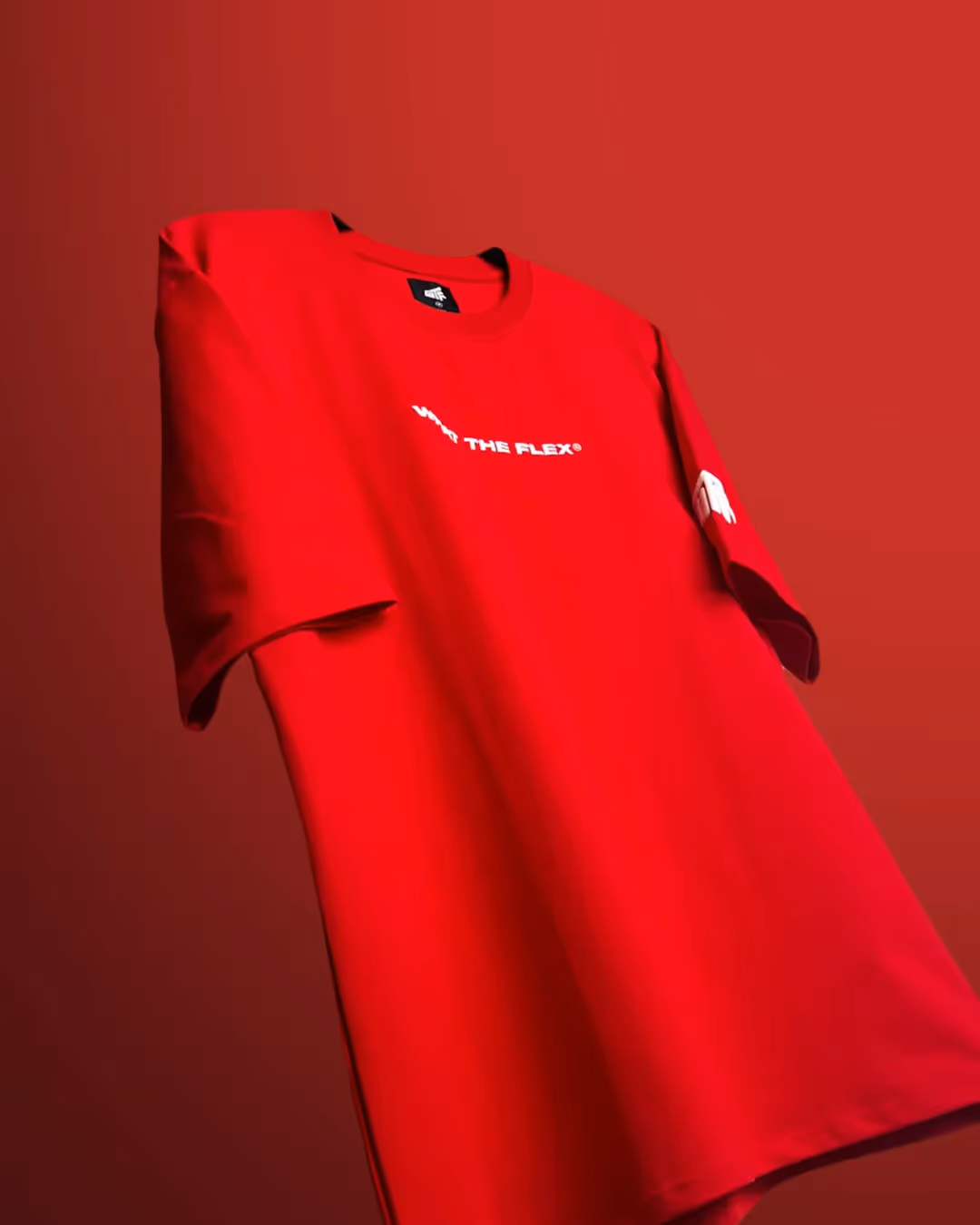 Melted Heavyweight Red T-Shirt image 4