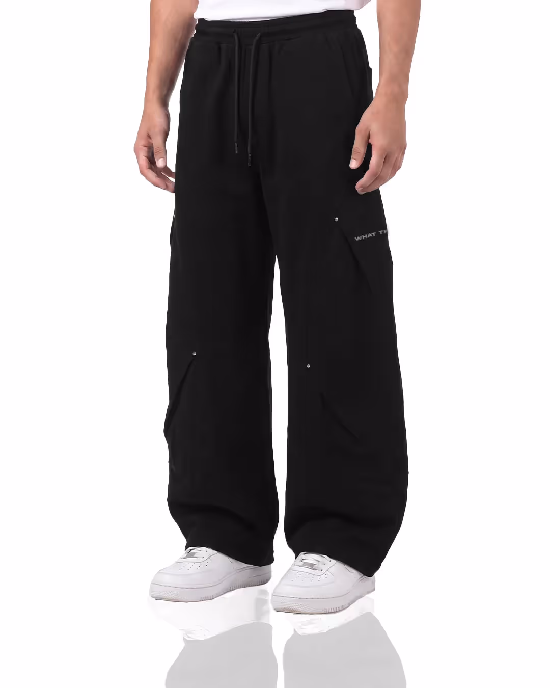 Metal Black Samurai Cotton Pants image 1