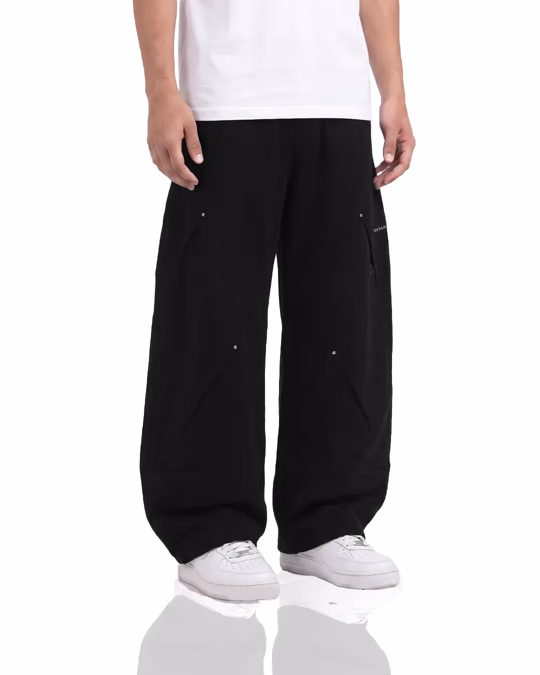 Metal Black Samurai Cotton Pants image 2