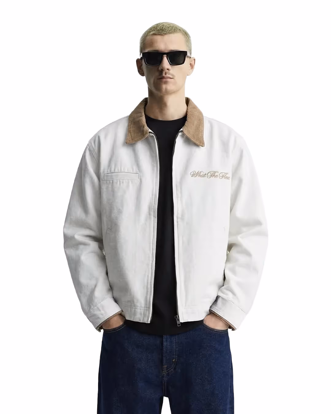 Modern Manner Denim Cord Jacket  image 3