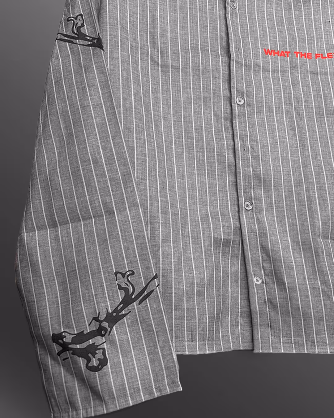 My Place Linen Striped Shirt image 7