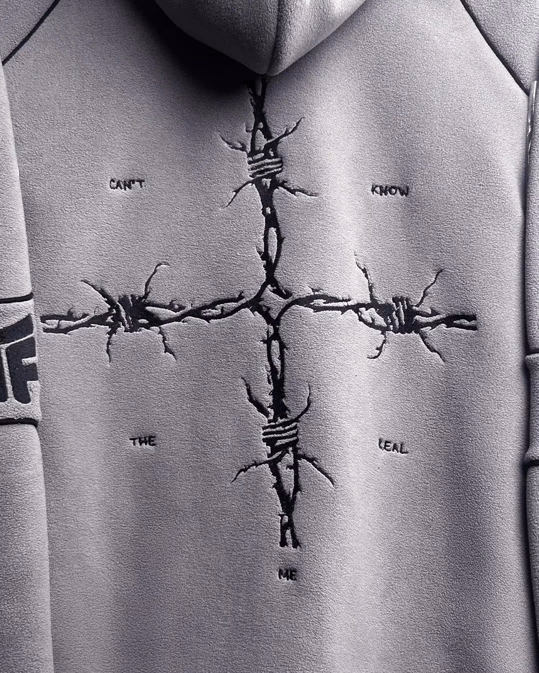 Mystery Grey Cloud Feel Hoodie  image 6