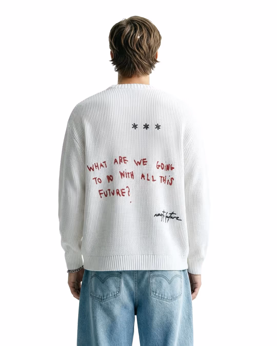 Nasty Future Full Sleeves Knit T-Shirt image 1