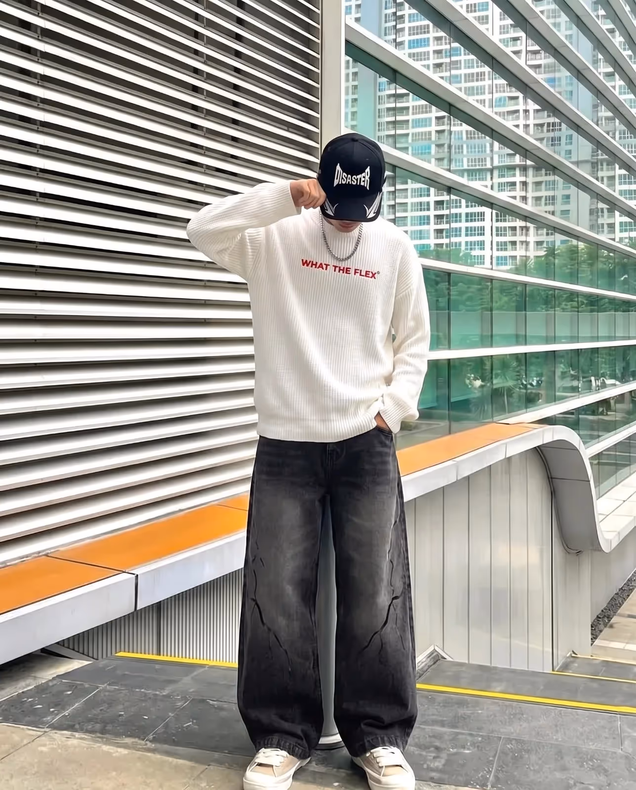 Nasty Future Full Sleeves Knit T-Shirt image 4